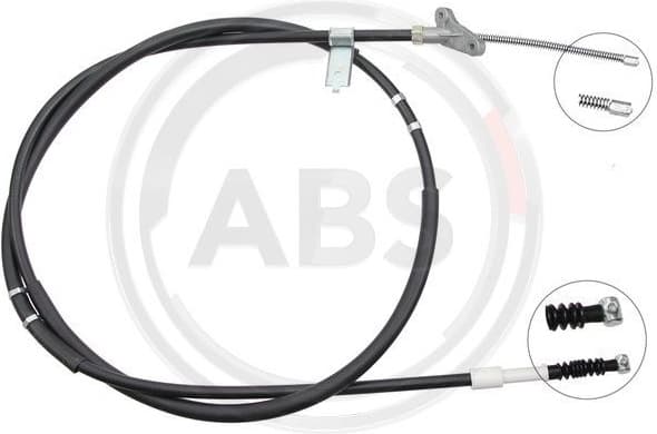 Cable Pull, parking brake K19428