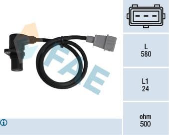 Sensor, crankshaft pulse 79010