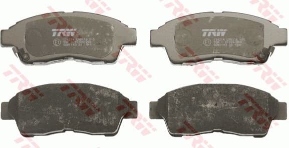 Brake Pad Set, disc brake COTEC GDB1143 - image 2