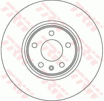 Brake disc, 1pcs FRONT, Top Quality DF4358S - image 3