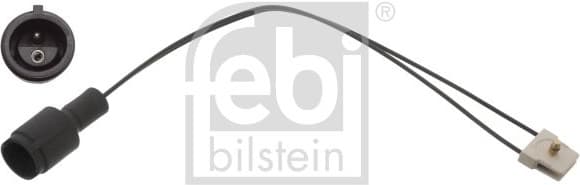 Warning Contact, brake pad wear 08045