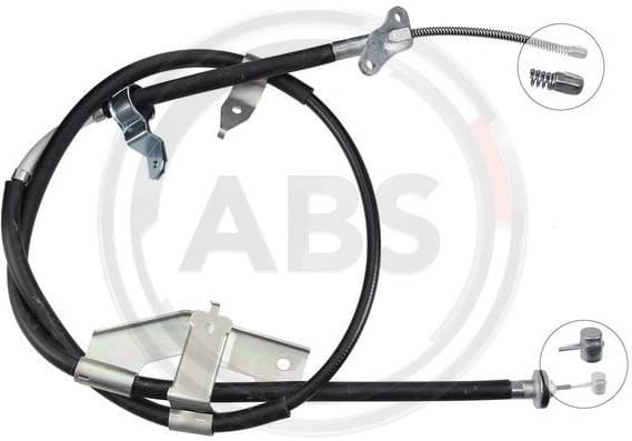 Cable Pull, parking brake K17118