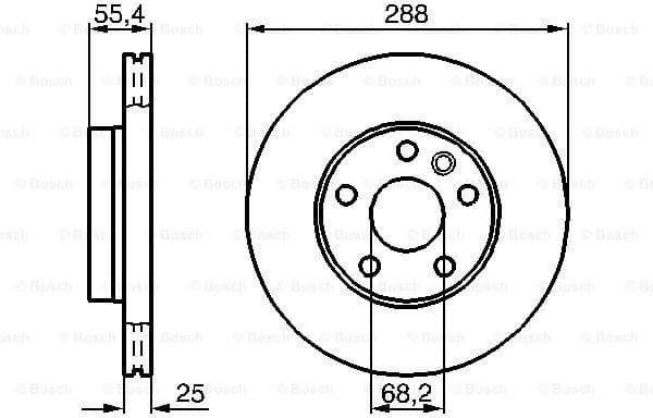 Brake Disc 0986478893 - image 5