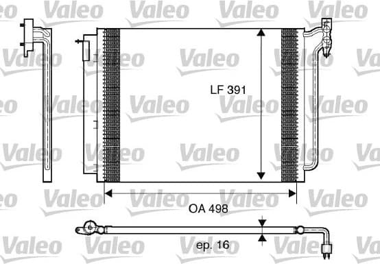 Condenser, air conditioning 817575