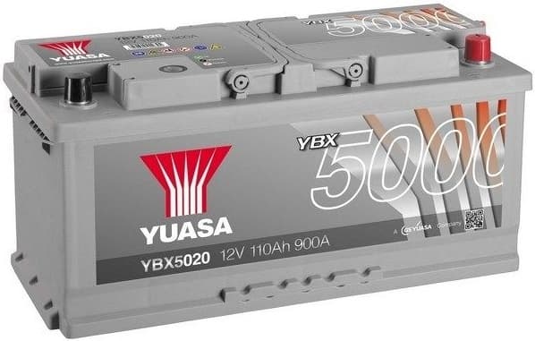 Starter Battery YBX5000 Silver High Performance SMF Batteries YBX5020
