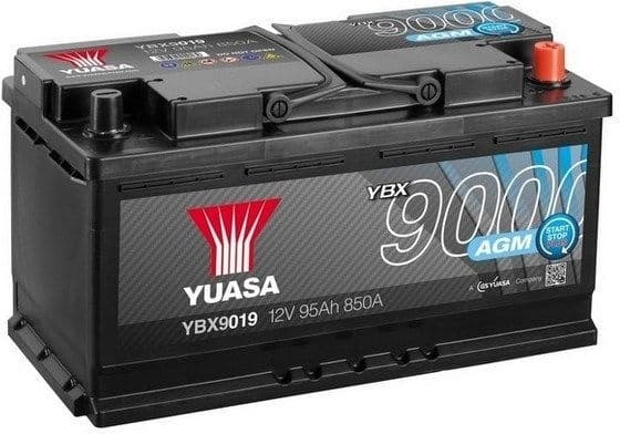 Starter Battery YBX9000 AGM Start Stop Plus Batteries YBX9019
