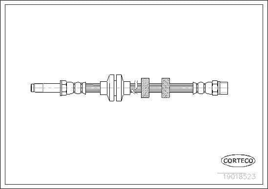 Brake Hose 19018523