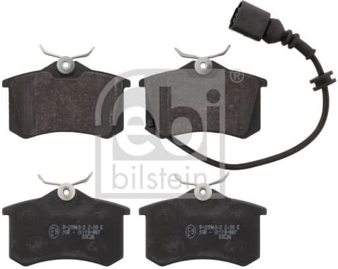 Brake Pad Set, disc brake 16639