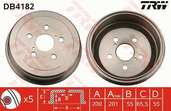 Brake Drum DB4182