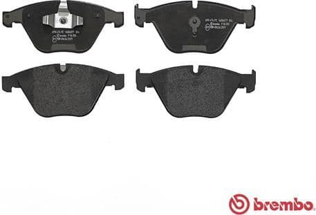 Brake pads front, Top Quality P06055 - image 2