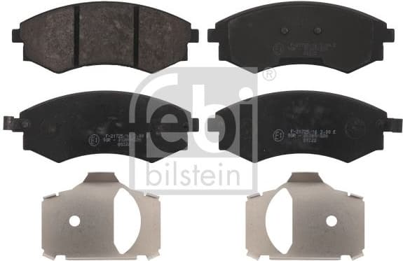 Brake Pad Set, disc brake 16681
