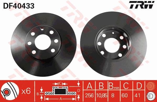 Brake Disc DF4043
