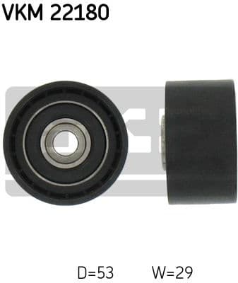 Tensioner belt VKM22180 - image 2