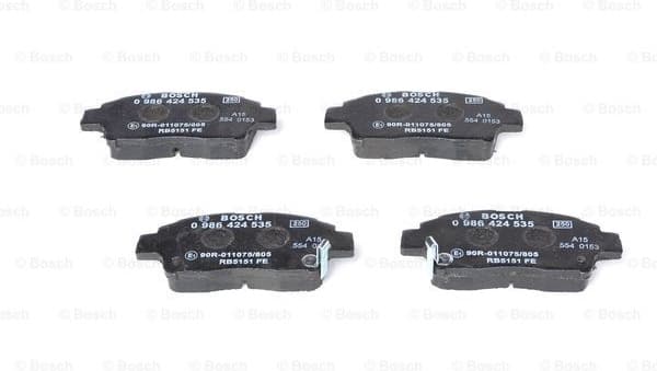 Brake Pad Set, disc brake 0986424535 - image 6