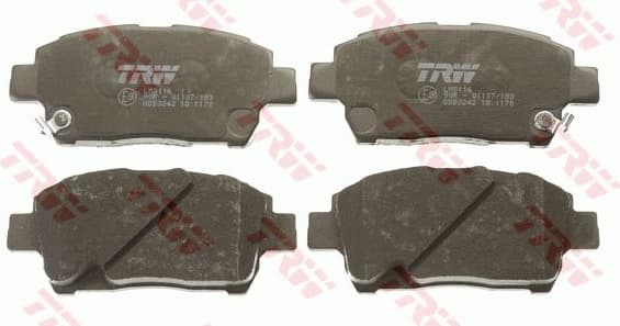 Brake Pad Set, disc brake COTEC GDB3242 - image 2