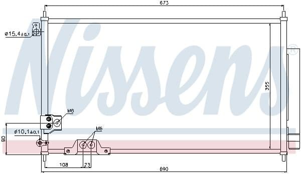 Condenser, air conditioning ** FIRST FIT ** 94788