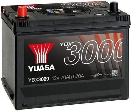 Starter Battery YBX3000 SMF Batteries YBX3069