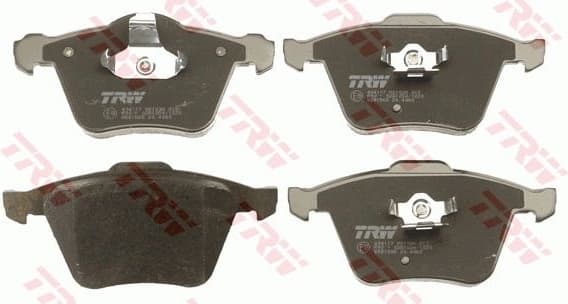 Brake pads front, Top Quality GDB1565 - image 2