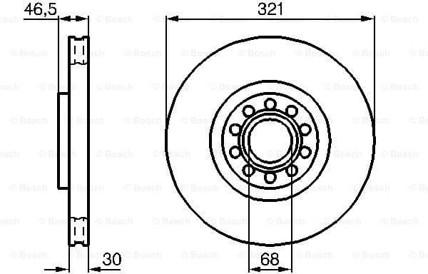 Brake Disc 0986478985 - image 6
