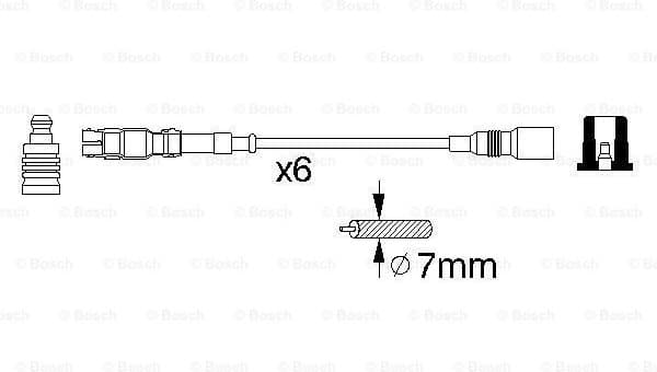 Ignition Cable Kit 0986356302 - image 5