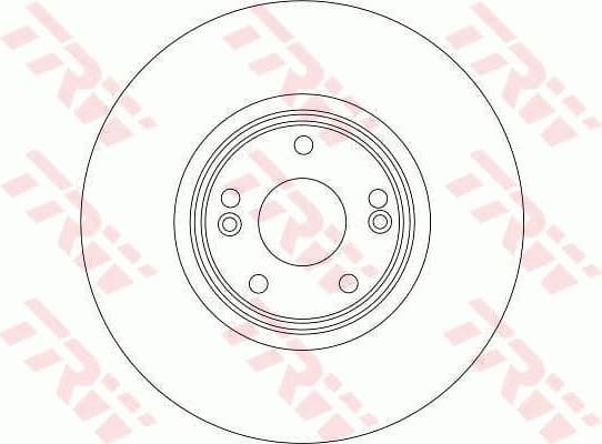 Brake Disc TRW SINGLE DF4259S - image 2