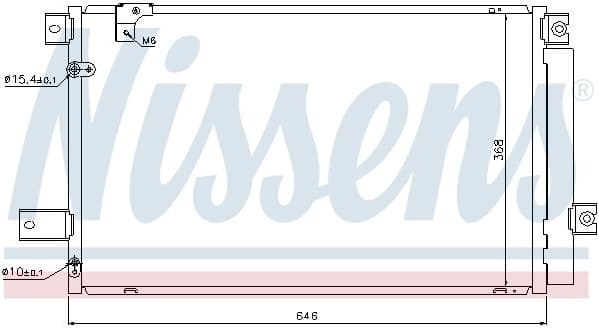 Condenser, air conditioning ** FIRST FIT ** 940170