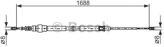 Cable Pull, parking brake 1987477696 - image 6
