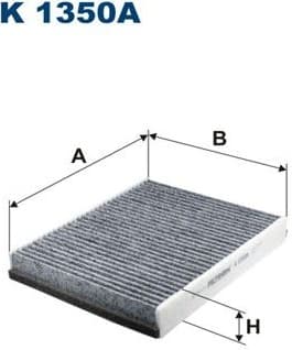 Filter, cabin air K1350A