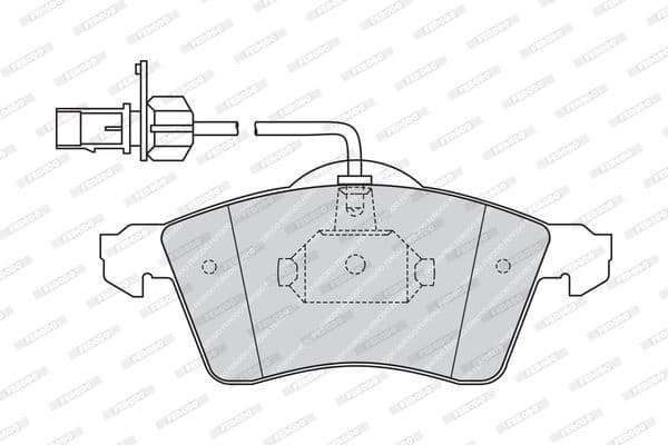 Brake pads front, Top Quality FVR1518 - image 3
