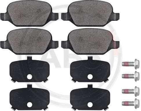 Brake Pad Set, disc brake 37184
