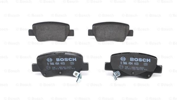 Brake Pad Set, disc brake 0986494403