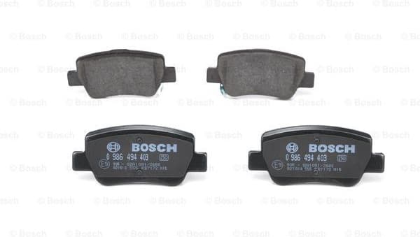 Brake Pad Set, disc brake 0986494403 - image 3