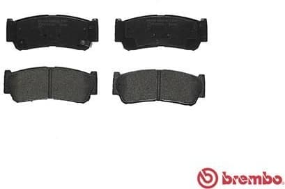 Brake pads rear, Top Quality P30037 - image 2