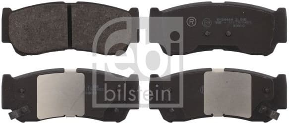 Brake Pad Set, disc brake 16668
