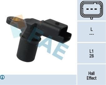 Sensor, camshaft position 79298