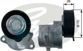 Belt Tensioner, V-ribbed belt DriveAlign™ T39164