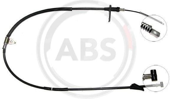 Cable Pull, parking brake K17748