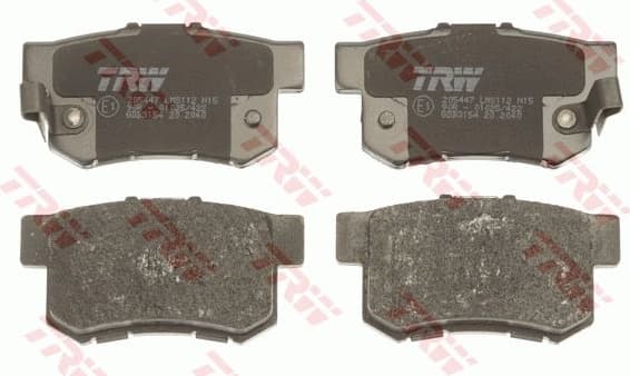 Brake Pad Set, disc brake COTEC GDB3154 - image 2