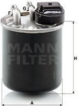 Filter diesel fuel WK820/20