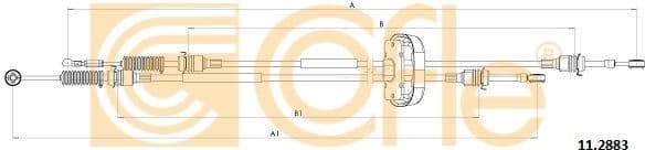 Cable Pull, manual transmission 11.2883 - image 2