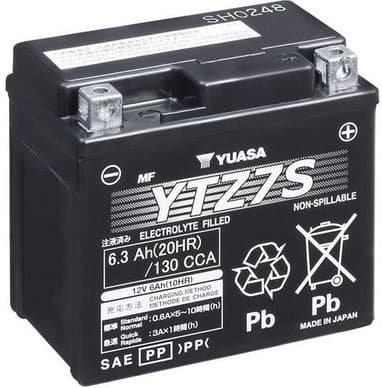 Starter Battery High Performance Maintenance Free YTZ7S