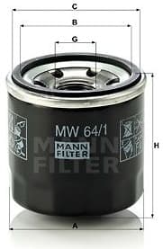 Oil Filter MW64/1