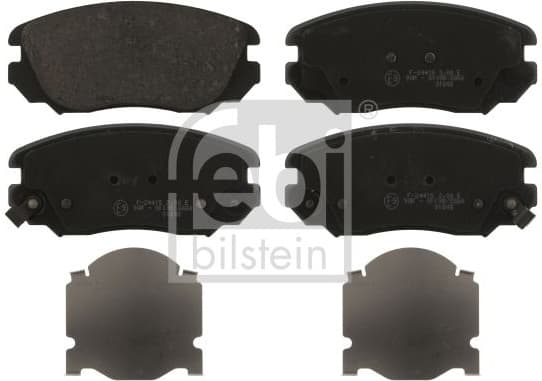 Brake Pad Set, disc brake 16895