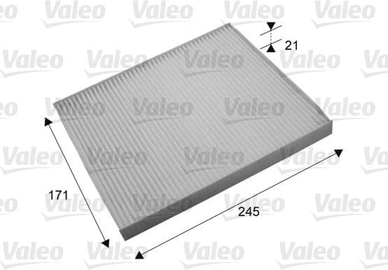 Filter, cabin air VALEO ESSENTIAL 715638