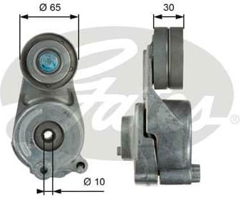 Belt Tensioner, V-ribbed belt DriveAlign™ T39062