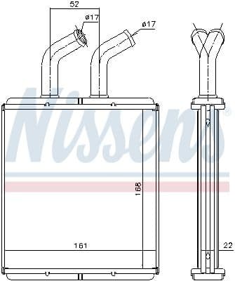Heat Exchanger, interior heating 77514