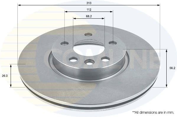 Brake discs kit front (2pcs) ADC1441V - image 2