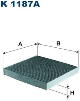 Filter, cabin air K1187A