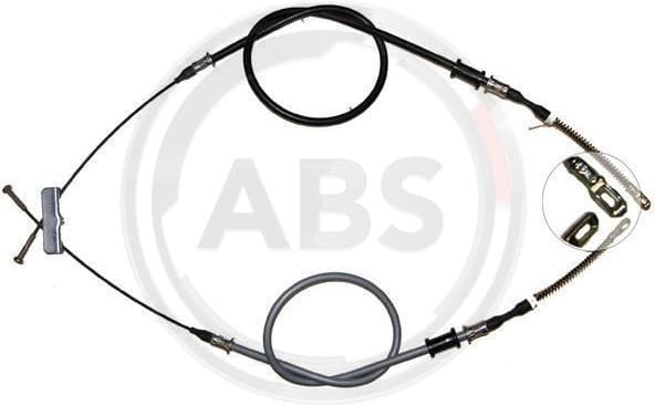 Cable Pull, parking brake K11285