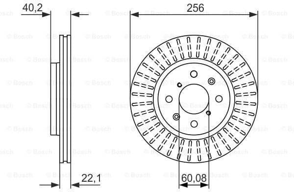 Brake Disc 0986479788 - image 2